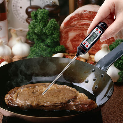 Electronic Digital Thermometer Food Kitchen Temperature Instrument_0