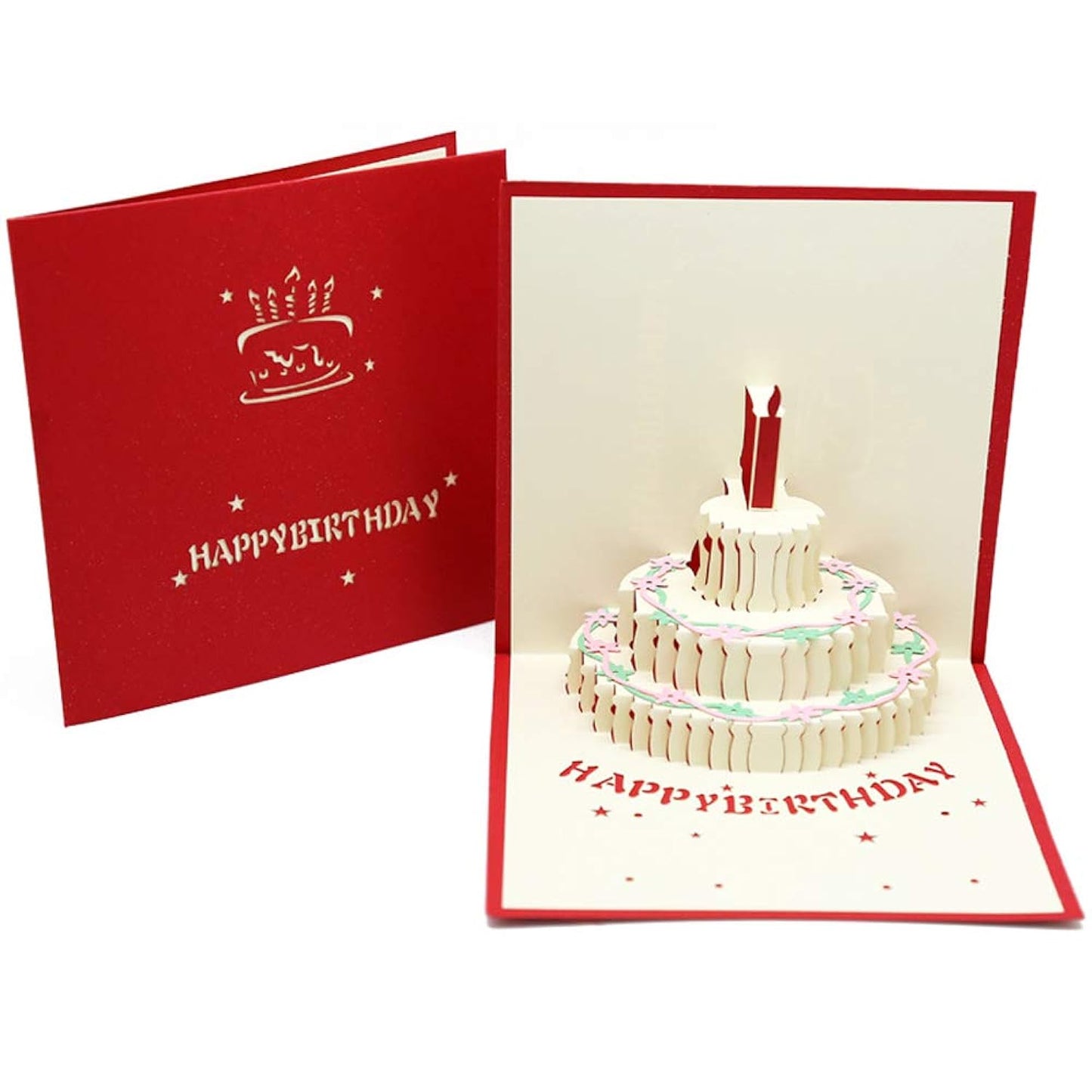 Joyful Celebrations 3D Popup Birthday Card for Special Occasions - Perfect Greeting for Birthdays, Mother's Day, and Anniversaries