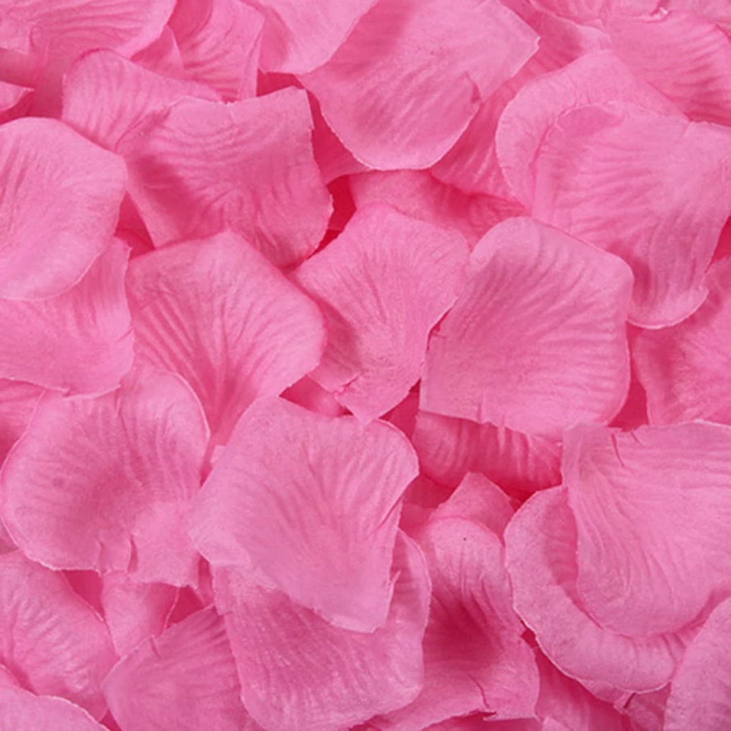 2000Pcs Rose Petals Artificial Flower Fake Rose Petals For Valentines Day, Propose, Wedding, Table Scatter Decoration (Pink)