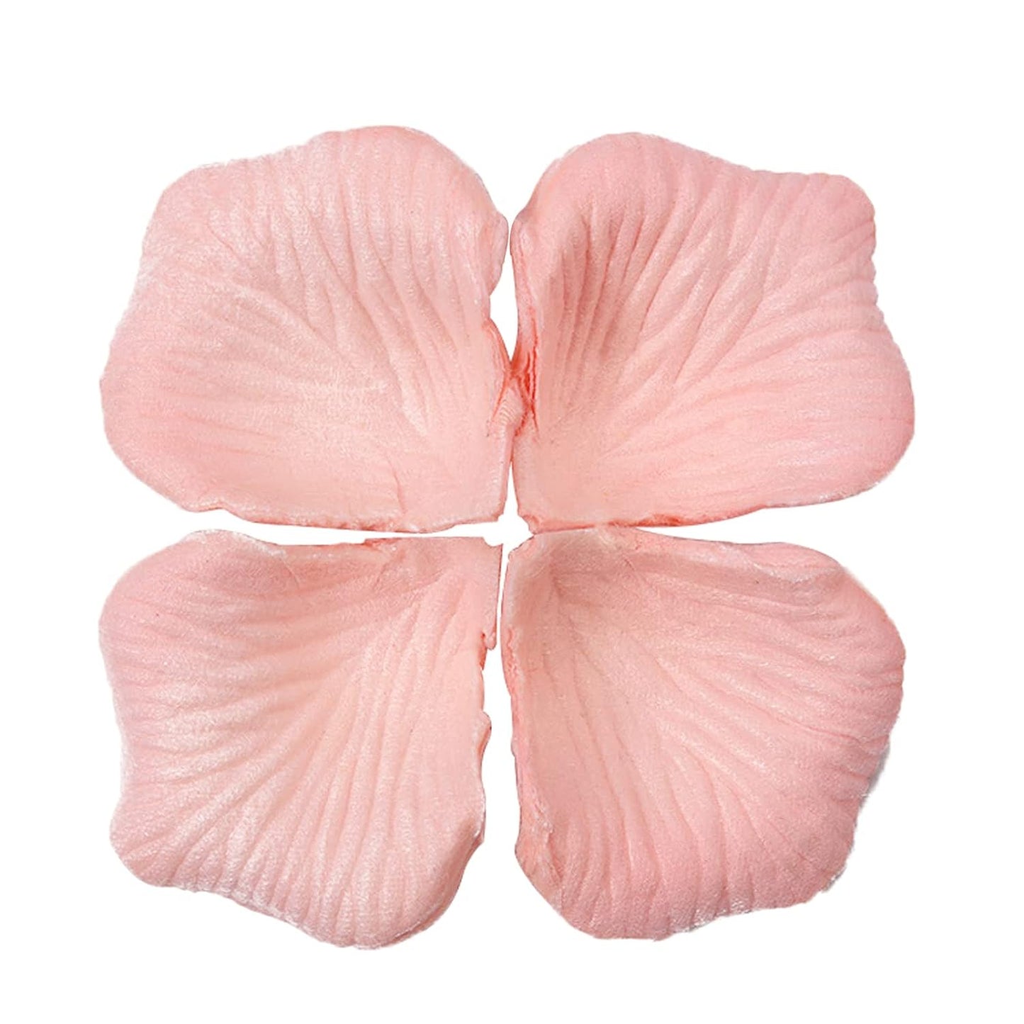 2000Pcs Rose Petals Artificial Flower Fake Rose Petals For Valentines Day, Propose, Wedding, Table Scatter Decoration (Peach)