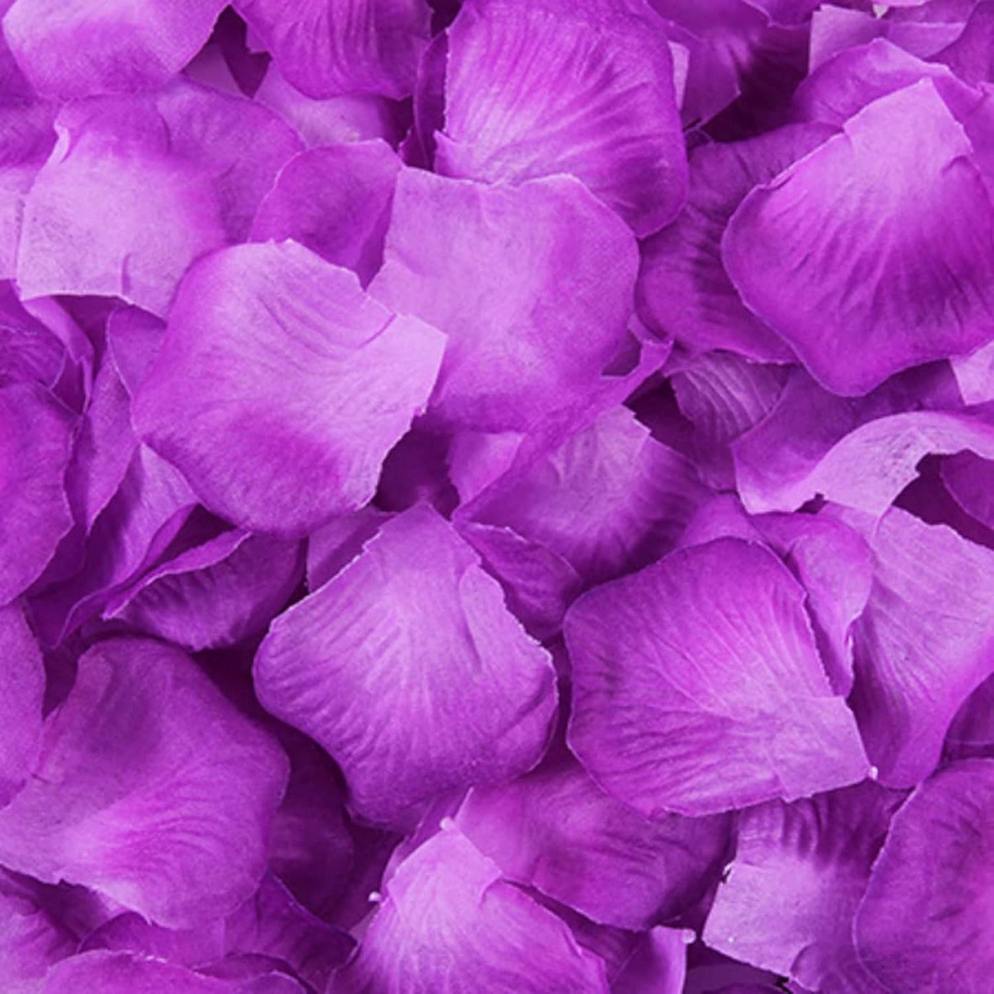 2000Pcs Rose Petals Artificial Flower Fake Rose Petals For Valentines Day, Propose, Wedding, Table Scatter Decoration (Purple 1)