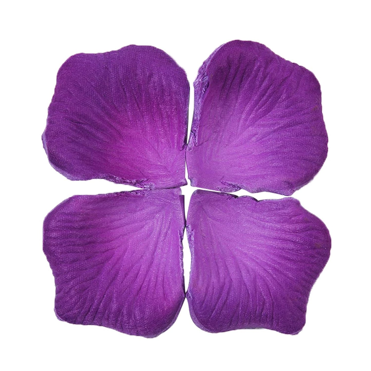 2000Pcs Rose Petals Artificial Flower Fake Rose Petals For Valentines Day, Propose, Wedding, Table Scatter Decoration (Purple 1)