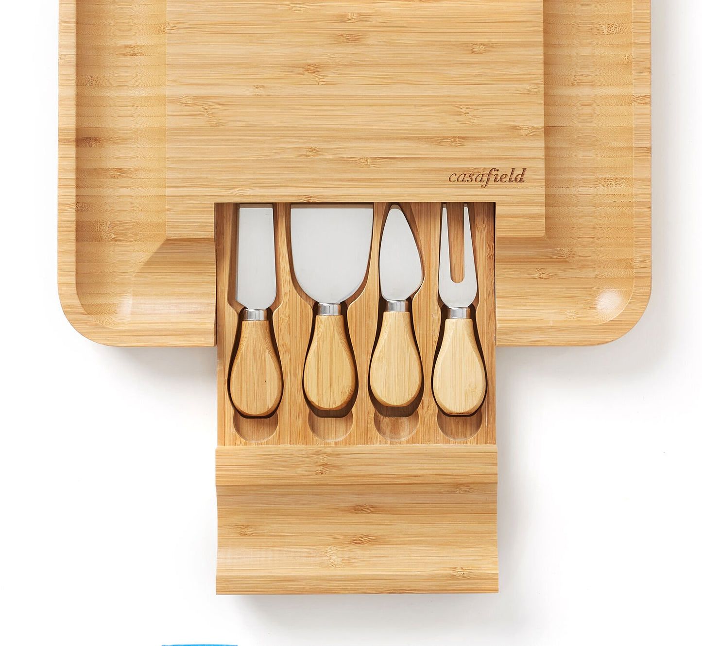 Knife Set with Bamboo Chopping Board