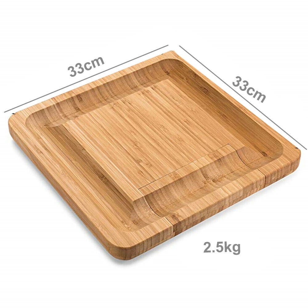 Knife Set with Bamboo Chopping Board