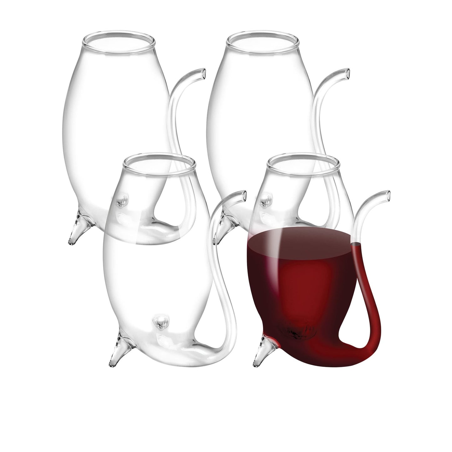 Set of 4 Port Sippers Wine Glasses