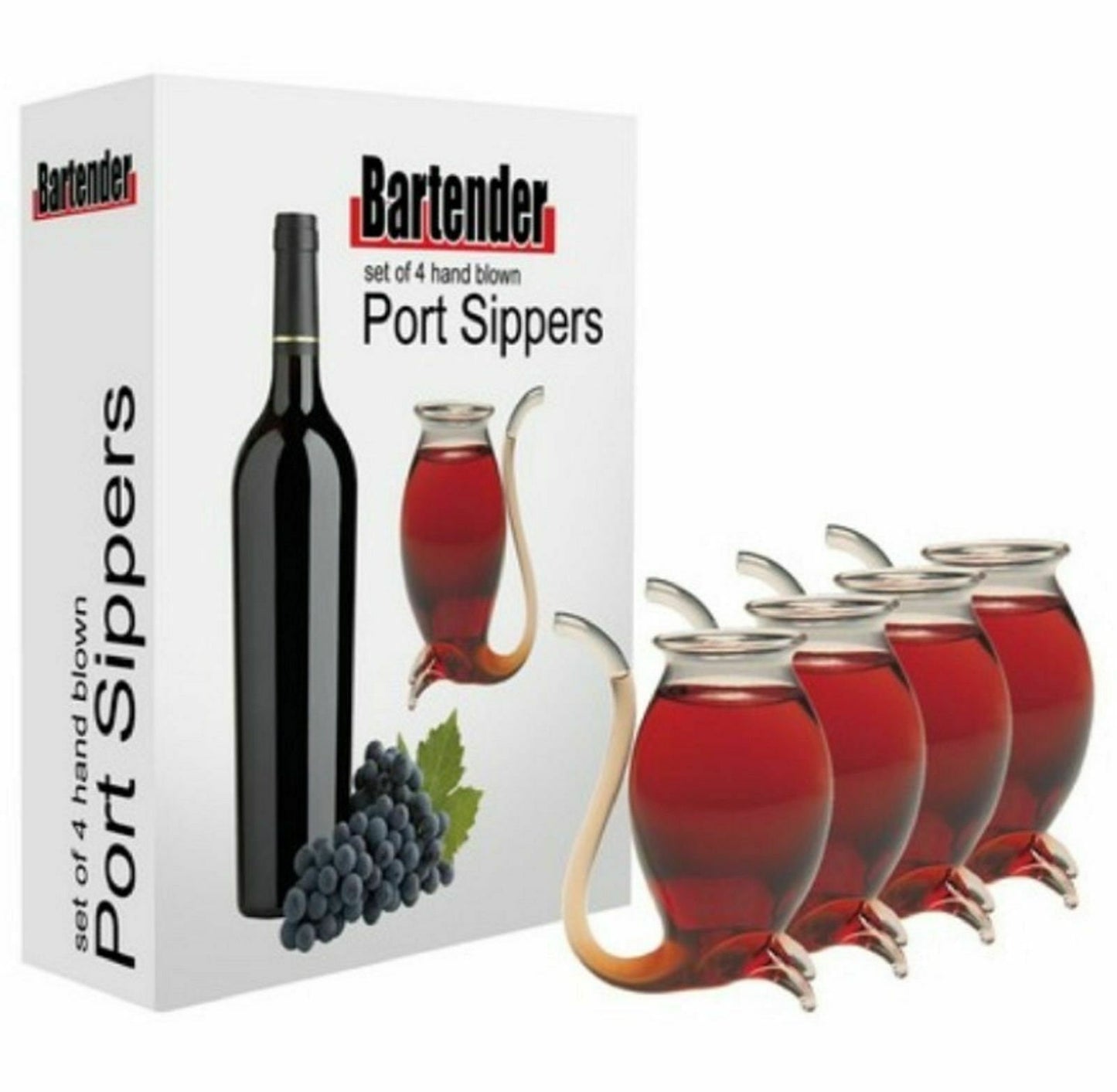 Set of 4 Port Sippers Wine Glasses