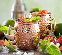 Pure Copper Moscow Mule Mug - Cocktail Drinkware