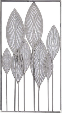 Retro Metal Wall Art Large Hanging Leaf Tree Decoration for Both Indoor and Outdoor Settings