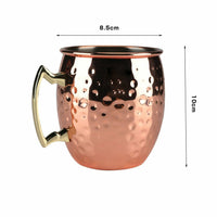 Pure Copper Moscow Mule Mug - Cocktail Drinkware