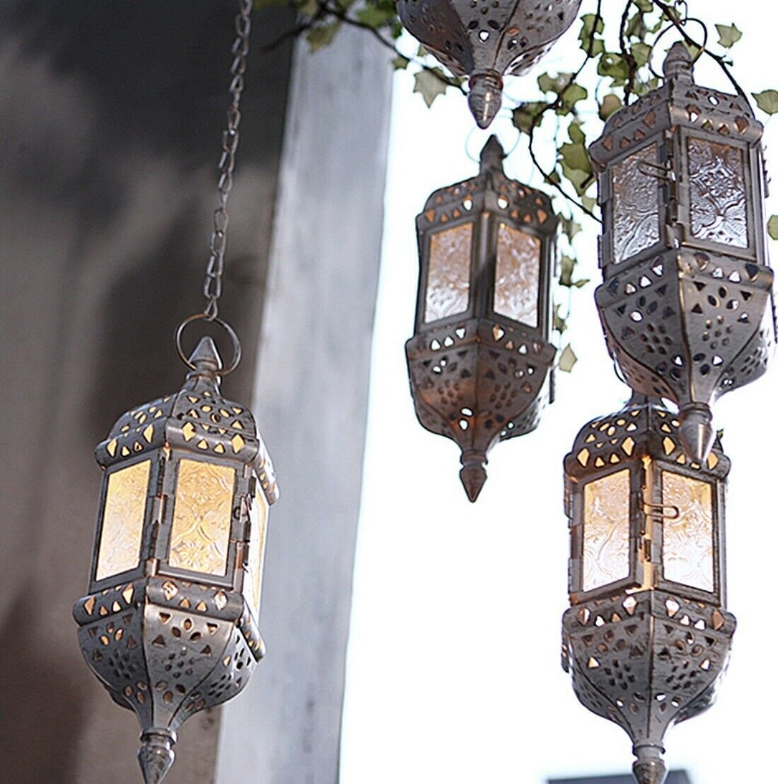 Moroccan Vintage Lantern Candle Holder