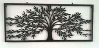 Metal Wall Art Sculpture: Decorative Tree of Life Design for Indoor or Outdoor Home Decoration