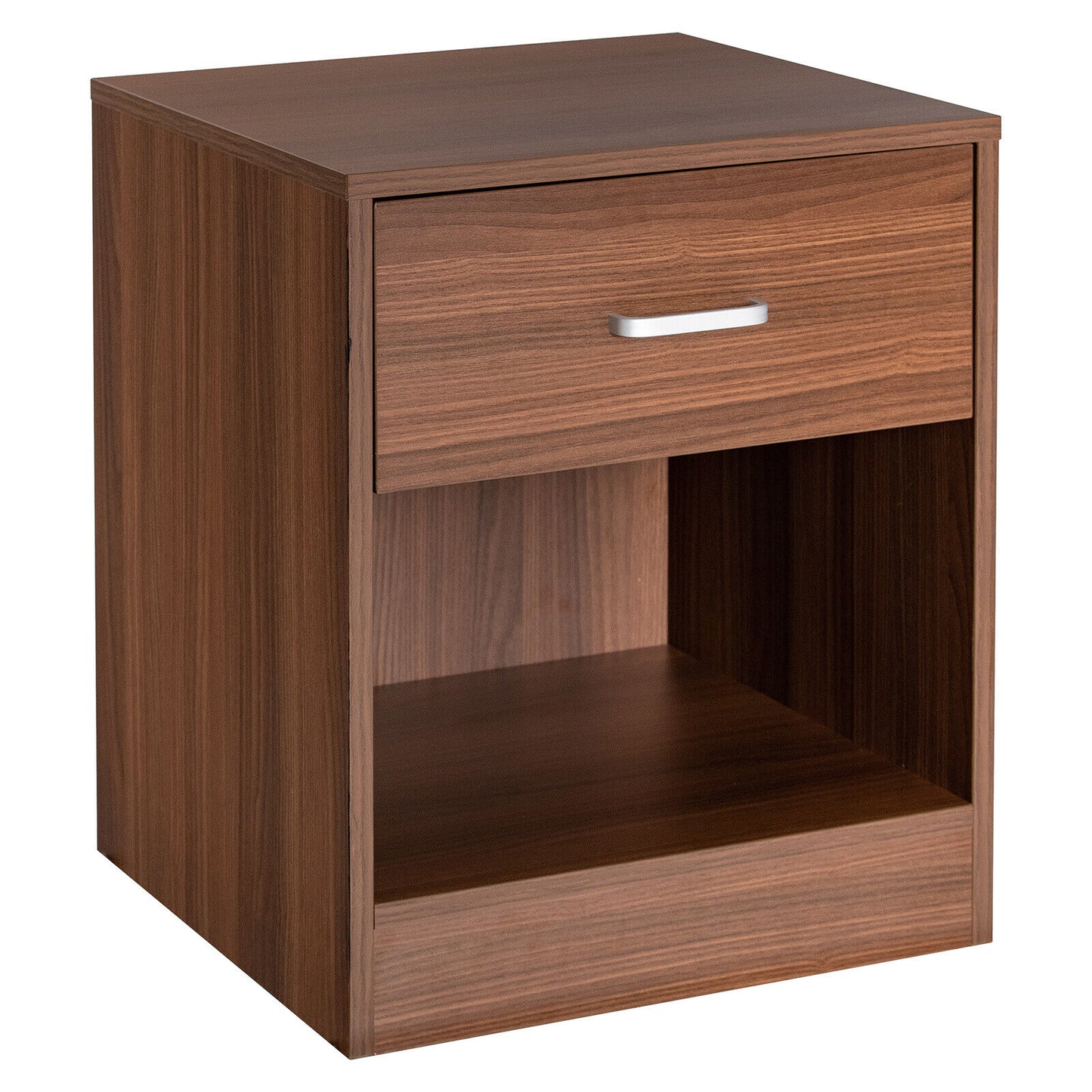 Bedside Tables Sofa Side End Table Wood Nightstand Storage Drawer Brown