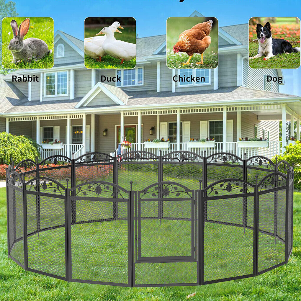 Configurable Large Dog Birthing Enclosure Fence Tall Pet Playpen Training Corral