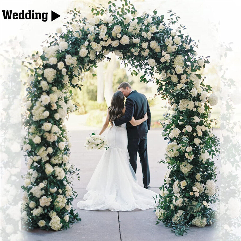 Dreamy Wedding Arch Solid Metal Frame Huge Garden Bridal Party Decoration Arbor