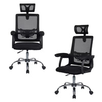 Ergonomic Gaming Office Chair with Mesh Back and Foam Seat