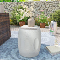 Lightweight Concrete Table Indoor Outdoor Leisure End Side Table