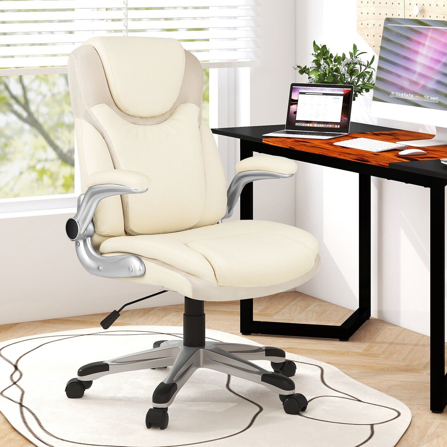 Premium Ergonomic Executive Office Chair 360 Degree Swivel and Adjustable