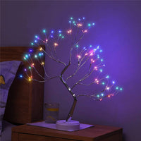 Upgraded Fairy Sparkly DIY Tree Lamp Spirit Bonsai Tree Night Lights Decoration