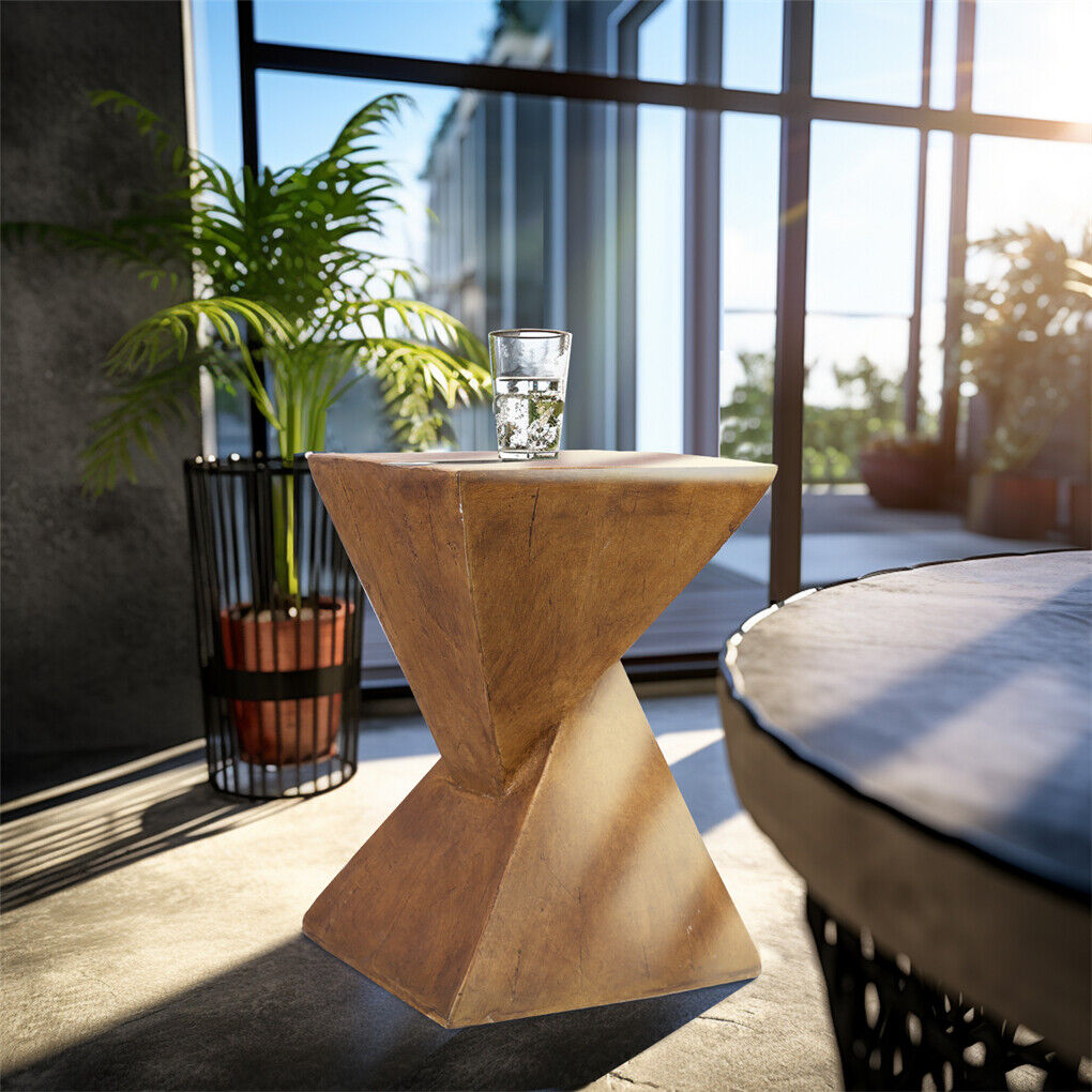 Twist Table Teak Root Shape Stool Pedestal Coffee Table