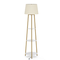 3-Tier Shelf Floor Lamp