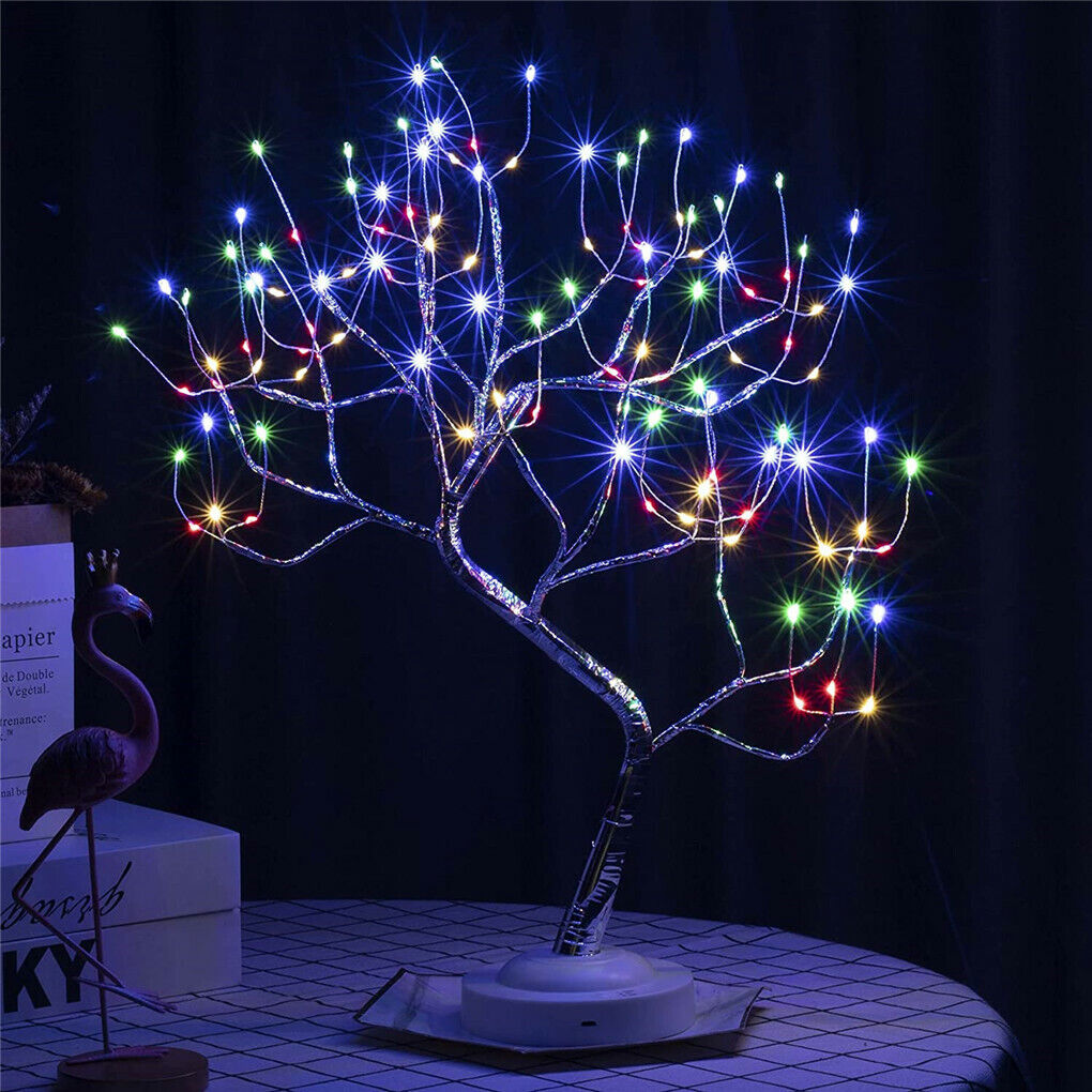 Firefly Bonsai Tree Light Artificial Fairy Light Spirit Tree Lamp Night Lights