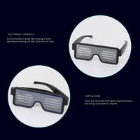 LED Glowing Glasses with 8 Modes for nightwear/party