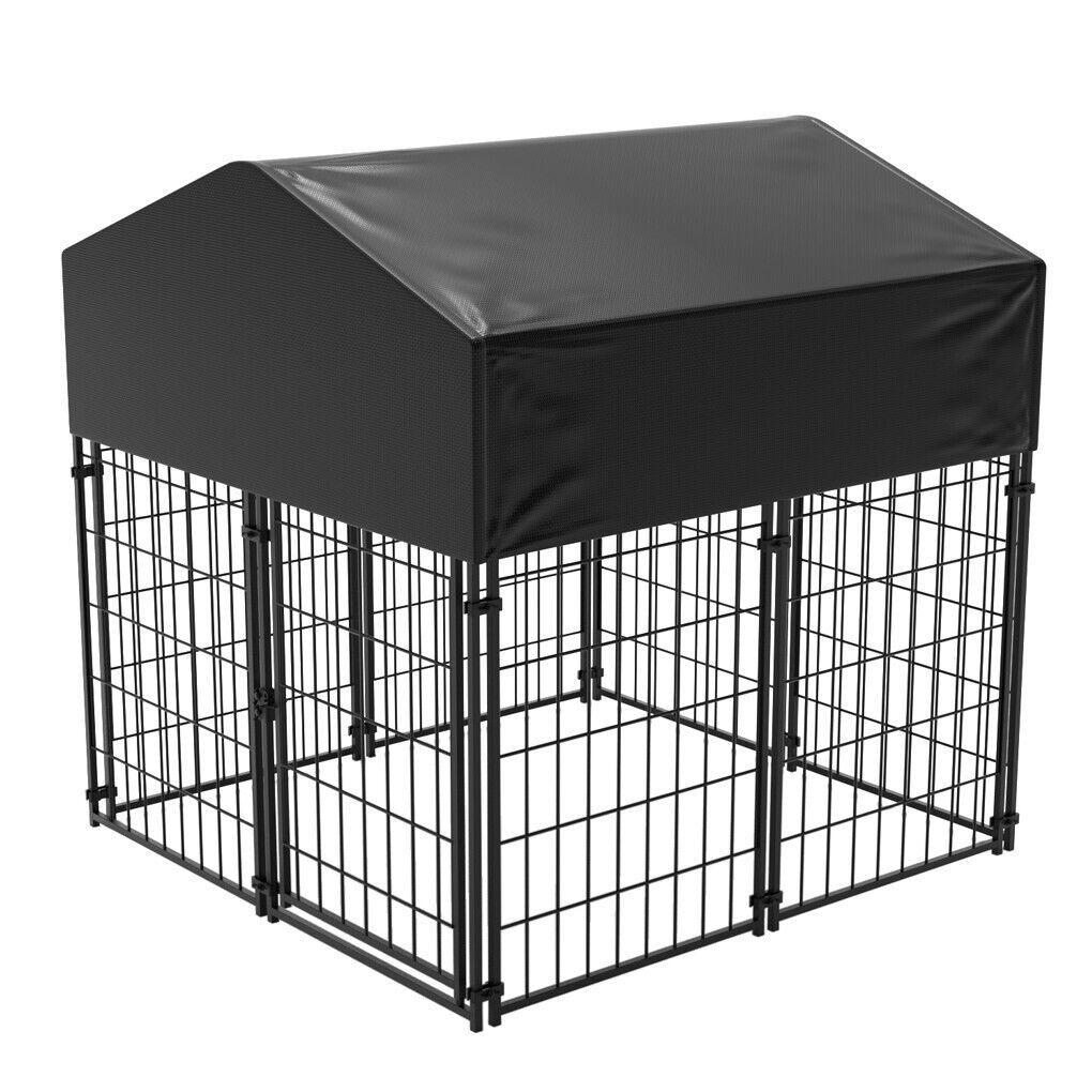 Extra Large Welded Wire Dog Kennel Pet Playpen Outdoor Heavy Duty Dog Crate Cage