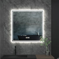 Energy Saving Backlit ULTRA BRIGHT Bathroom Mirror Anti-Fog HD Vanity Mirror