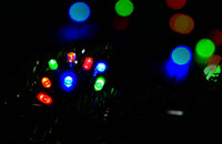 100 Multi Colour Solar LED string lights