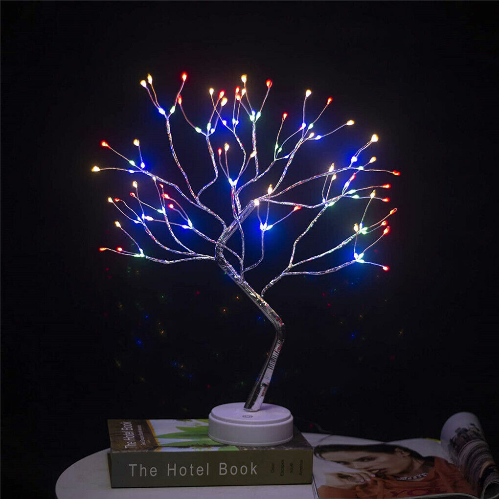 Fireworks RGB Fairy Light Aesthetic Spirit Tree Lamp Night Lights USB / Battery