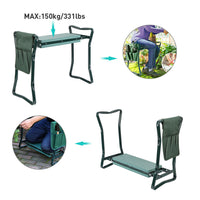 Heavy Duty Upgraded Garden Kneeler and Seat w/ Thicken & Widen Soft Kneeling Pad