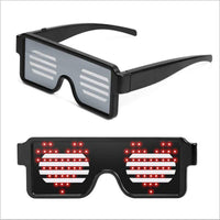 LED Glowing Glasses with 8 Modes for nightwear/party