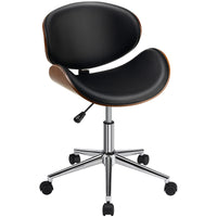 Swivel Chair Office Adjustable Executive Study Work Chair PU Leather