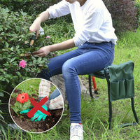 Garden Kneeler PRO Thick EVA Folding Kneeling Pad Seat Padded Stool Gardening Be