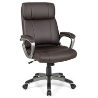 Executive Ergonomic Office Desk Chair Adjustable Home Chair w/ Flip-up Armrests