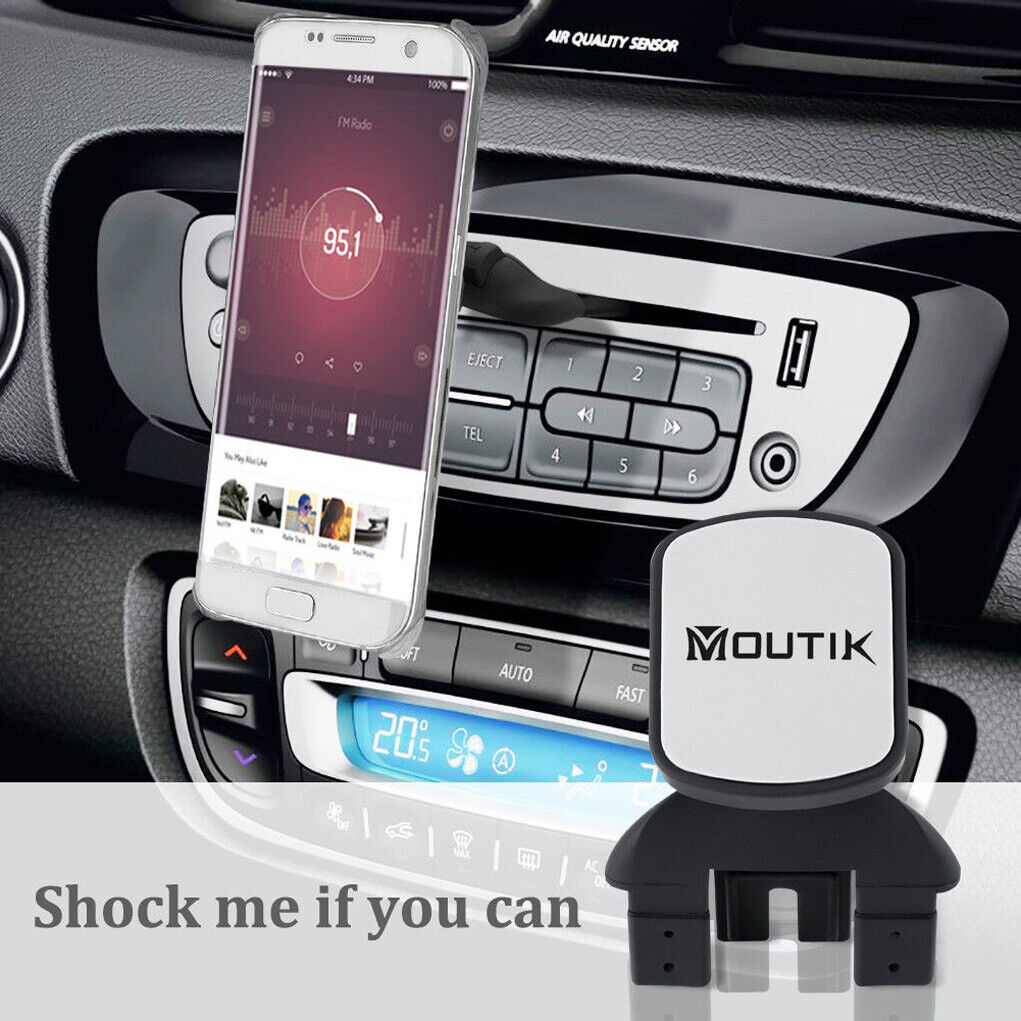 360 degree Rotating Magnetic Car CD Slot Mount for iPad Mini, Tablets, and Mobile Phones by Moutik