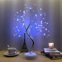 Upgraded Fairy Sparkly DIY Tree Lamp Spirit Bonsai Tree Night Lights Decoration