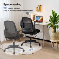 Mesh Office Chair Computer Desk Executive Chair Recliner Study Work