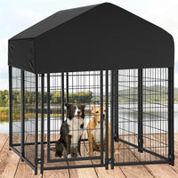 Extra Large Welded Wire Dog Kennel Pet Playpen Outdoor Heavy Duty Dog Crate Cage