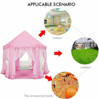 Kids Play Tent Princess Castle- pink