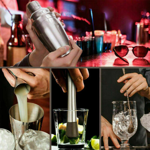 Cocktail Shaker Set Bartender Stand Kit