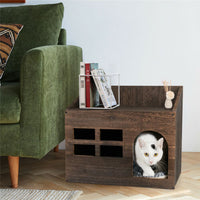 Indoor Wooden Small Pet Dog Cat Kennel House