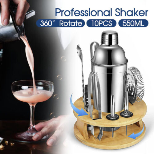Cocktail Shaker Set Bartender Kit - 10 piece
