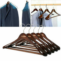 Wide Shoulder Wooden Coat Hangers