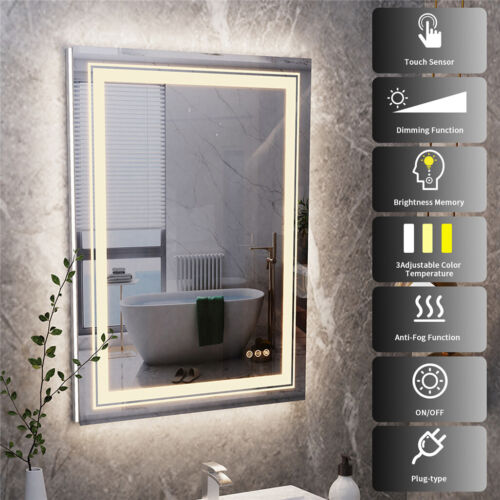 Modern antifog LED Bathroom Mirror