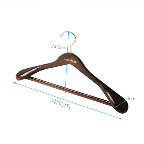 Wide Shoulder Wooden Coat Hangers