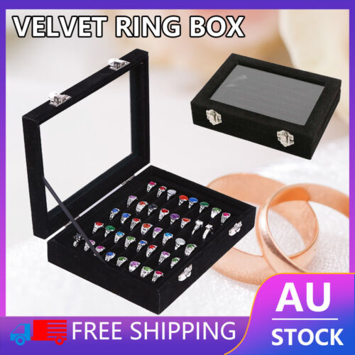 New Velvet Jewellery Display Organizer Box