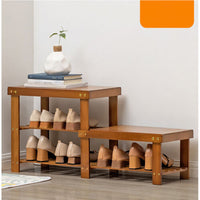 Wooden Bamboo Shoe Cabinet