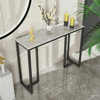 Marble console table Hallway table entryway display console table Marble