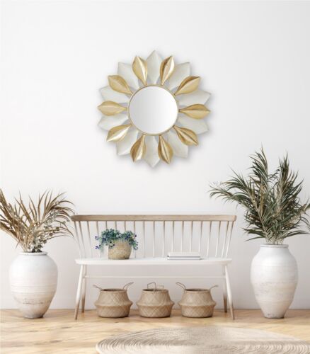 Metal Wall Art With Mirror